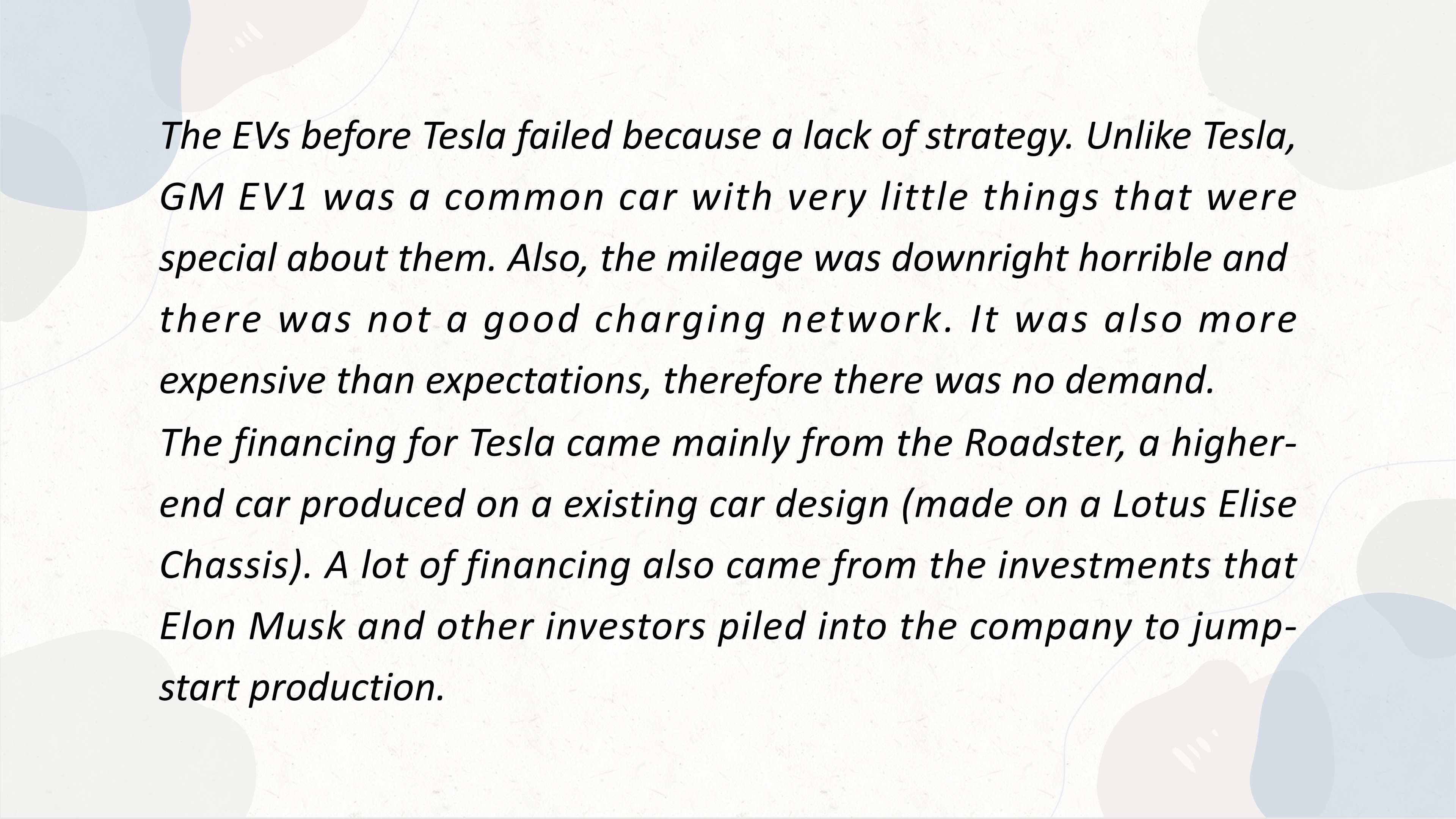 Student Writing Sample 4