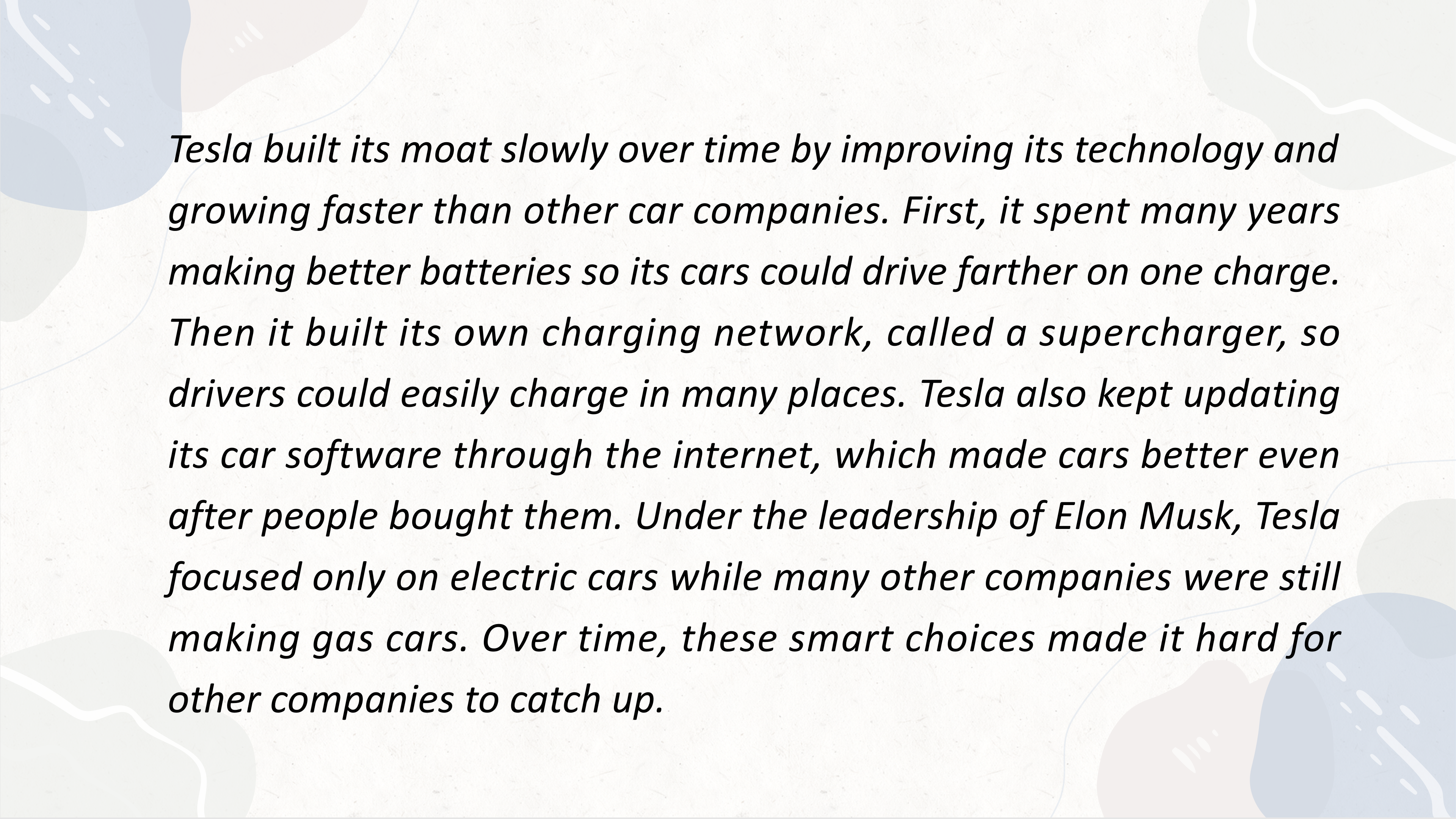 Student Writing Sample 5